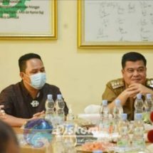 Jalin Silaturahmi, Bupati Lamteng Musa Ahmad Terima Kunjungan Kerja Bupati Lamandau