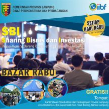 Mau Dapat Ilmu dan Bisnis Serta Investasi, Yuk Kunjungi Bazar Pasar Rabo Disperindag Lampung