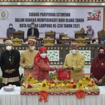 Dandim 0410/KBL Hadiri Rapat Paripurna Istimewa HUT Kota Bandarlampung Ke 339 Tahun