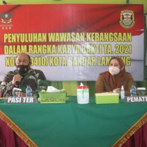 Karya Bakti TNI, Kodim 041/KBL Gelar Kegiatan Penyuluhan Wawasan Kebangsaan Kepada Masyarakat