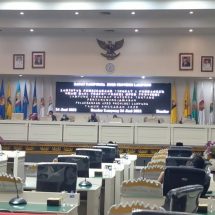 Rapat Paripurna DPRD Lampung Laporan Fraksi Fraksi Mengkritisi Kinerja OPD Pemprov Lampung Yang Belum Maksimal
