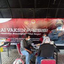 Polri Dirikan Gerai Vaksin Presisi Di Polres-Polsek, Gratis dan Tanpa Syarat KTP Domisili