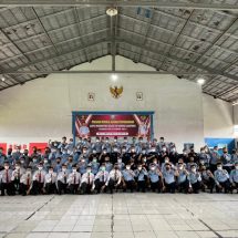 Komitmen Kerja, Kalapas dan Kepala KPLP Berikan Penguatan Kepada Jajaran Pengamanan Lapas Narkotika Bandar Lampung