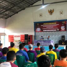 Lapas Kelas IIA Narkotika Bandar Lampung Gelar Sosialisasi Pencegahan Ganguan Kantib dan Pencegahan Covid -19 Kepada Warga Binaan