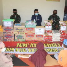 Wujud Kepedulian, Dandim 0410/KBL Kolonel Inf Romas Herlandes Kunjungi Panti Asuhan Yatim Piatu Di Kupang Kota TBU