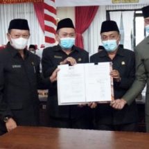 DPRD Lampung Selatan Sahkan Setujui Raperda RPJMD Tahun 2021-2026