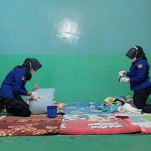 Jelang HUT RI Ke 76, Lapas Kelas IIA Bandar Lampung Gelar Razia Blok Hunian