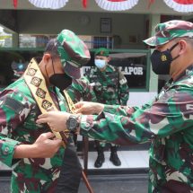Dandim 0410/KBL Kolonel Inf Romas Herlandes Sambut Kunjungan Kerja Waasops Kasad Di Makodim