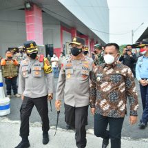 Apresiasikan Bupati, Kapolda Lampung Tinjau Rumah Isolasi Terpusat Di Kalianda Lampung Selatan