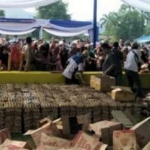 Penetrasi Harga, Disperindag Lampung Gelar Pasar Murah Di Teluk Pandan Pesawaran