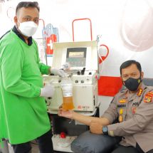 Donorkan Plasma Konvalesen, Kombes Pol Pandra: Setetes Darah Kita Berguna Untuk Orang Lain
