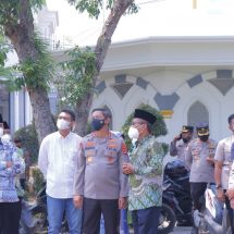 Kapolda Tinjau Vaksinasi Merdeka di Universitas Islam Negeri Lampung