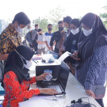 Gelar Vaksinasi, Polda Lampung Siapkan 1500 Dosis Vaksin 1 dan 2 di Pasca Sarjana UBL