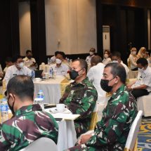 Kasrem 043/Gatam Hadiri Virtual Meeting Musrenbang PRPJM Provinsi Lampung Tahun 2019-2024