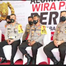 Wakapolda Tinjau Baksos Alumni Akpol 97 Wira Pratama Polda Lampung Di Graha Wangsa