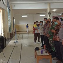 Danramil 410-06/Kedaton Mayor Inf Anang Nugroho Ikuti Arahan Panglima TNI Secara Virtual