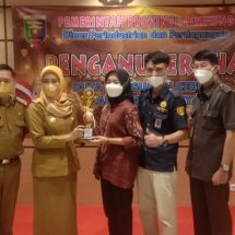 Disperindag Lampung Gelar Penganugerahan Duta Konsumen Cerdas Lampung Berjaya 2021