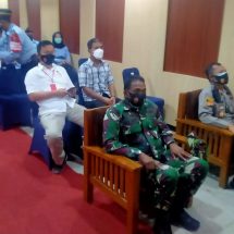 Kasdim 0410/KBL Hadiri Ikrar Empat Narapidana JAD Setia NKRI Di Lapas Kelas I Bandar Lampung