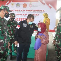 Dandim 0410/KBL Kolonel Inf Romas Herlandes Sambut Kunjungan Kerja Wakil Ketua DPD-RI Di Makodim