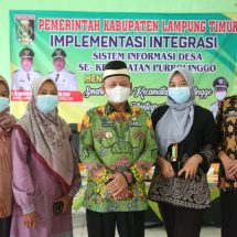 Open SID Smart Village Di Purbolinggo, Bupati Dawam Rahardjo Ajak Masyarakat Berinovasi Membangun Lamtim