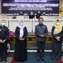 DPRD Lampung Setujui Raperda Tentang RPJMD Tahun 2019-2024 Menjadi Perda