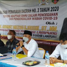 Anggota DPRD Lampung, Rahmat Mirzani Djausal: Covid-19 Sudah Terkendali, Tapi Tetap Jaga Prokes