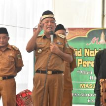 Resmikan Gedung NU, Bupati Lamtim Dawam Rahardjo Hadiri Peringatan Maulid Nabi Muhammad SAW