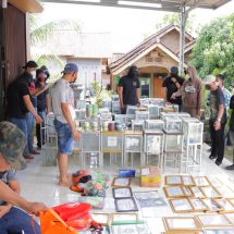 Densus 88 Antiteror Polri Kembali Amankan Ratusan Kotak Amal LAZ BM ABA Di Yayasan Ishlahul Umat Lampung