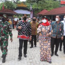 Kasdim 0410/KBL Letkol Inf Imam Safei Hadiri Peresmian Kawasan Wisata Sumur Putri