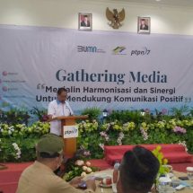 Jalin Sinergitas Bersama Insan Media, PTPN VII Gelar Media Gathering Bersama Jurnalis