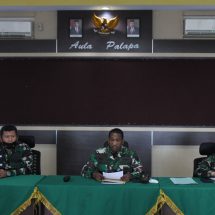 Dipimpin Letkol Inf Imam Safei, Kodim 0410/KBL Gelar Pertemuan Dengan Penghuni Asrama Garuda TNI AD