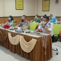 Pasi Ops Kodim 0410/KBL Ikuti Vicon Terkait Pengamanan Nataru 2022