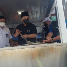 Melalui Foodtruck PLN, Menteri BUMN Jamin Kebutuhan engungsi Erupsi Gunung Semeru