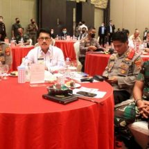 Jajaran Forkopimda Lampung Selatan Hadiri Rakor Lintas Sektoral Terkait Nataru