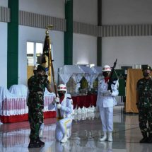 Korem 043/Gatam Gelar Tradisi Penerimaan Perwira Baru dan Serah Terima Jabatan Dandim Serta Pelepasan Pejabat Korem 043/Gatam