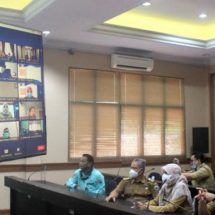 Pemkab Lampung Selatan Ikuti Seminar Secara Daring Terkait Penanggulangan Kemiskinan