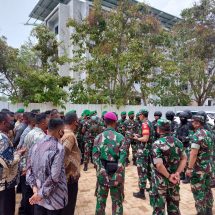 Dandim 0410/KBL Kolonel Inf Faisol Izudin Karimi Pimpin Apel Pengecekan Personel Gabungan TNI-Polri Di UIN