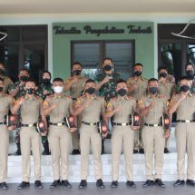 Dandim 0410/KBL Kolonel Inf Faisol Izuddin Karimi Terima Kunjungan 11 Taruna Akademi Militer