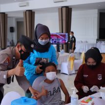 Gencar Lakukan Vaksin, Gerai Vaksin Presisi Polda Lampung Dan Jajaran Telah Suntikan 2.353.948 Dosis