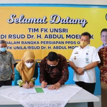 FK Unila, Direktur RS UDAM Sambut Kunjungan Tim Kedokteran Unsri Terkait Program PPDS Obgyn