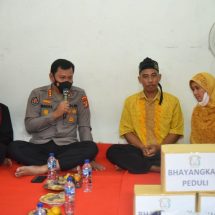 Wakili Kapolda Lampung, Kabid Humas Silaturahmi Dan Bela Sungkawa Ke Keluarga Korban Curas BRI Link