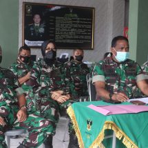 Sinergitas TNI AD Dengan Kimia Farma, Kodim 0410/KBL Gelar Kegiatan Vaksinasi Gotong Royong