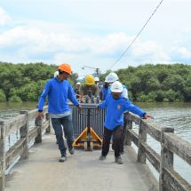 Gardu Kapasitas 200 KVA Di Pulau Pasaran Dioperasikan, PLN Siap Serap Konsumsi Listrik Masyarakat Sentra Ikan Asin Lampung