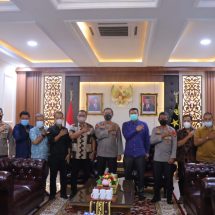 Kapolda Lampung: Dukungan Dewan Pers dan Seluruh Organisasi Pers Agar Polri Bekerja Lebih Baik Lagi