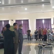 Sekdaprov Fahrizal Darminto Lantik Dr.Edarwan,SE,M,Si Widyaswara Ahli Utama