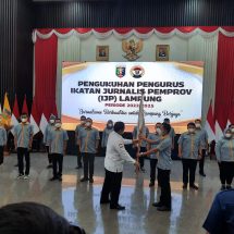 Wujudkan Lampung Berjaya, Gubernur Arinal Minta Keberadaan IJP Bersinergi Bersama OPD