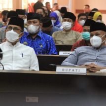 Bupati Nanang Ermanto Ikuti Peringatan Nuzul Qur’an Provinsi Lampung Secara Virtual