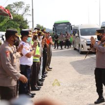 Bupati Lampung Selatan, Gubernur Dampingi Kapolri dan Menhub Arus Balik Di Bakauheni
