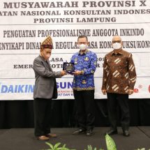 Musprov Inkindo Lampung Ke-10, Gubernur Arinal Ajak Konsultan Bersinergi Membangunan Nasional dan Daerah