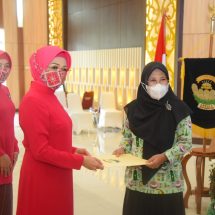 Polda Lampung Hadiri Kegiatan HUT Ke-42 Yayasan Kemala Bhayangkari